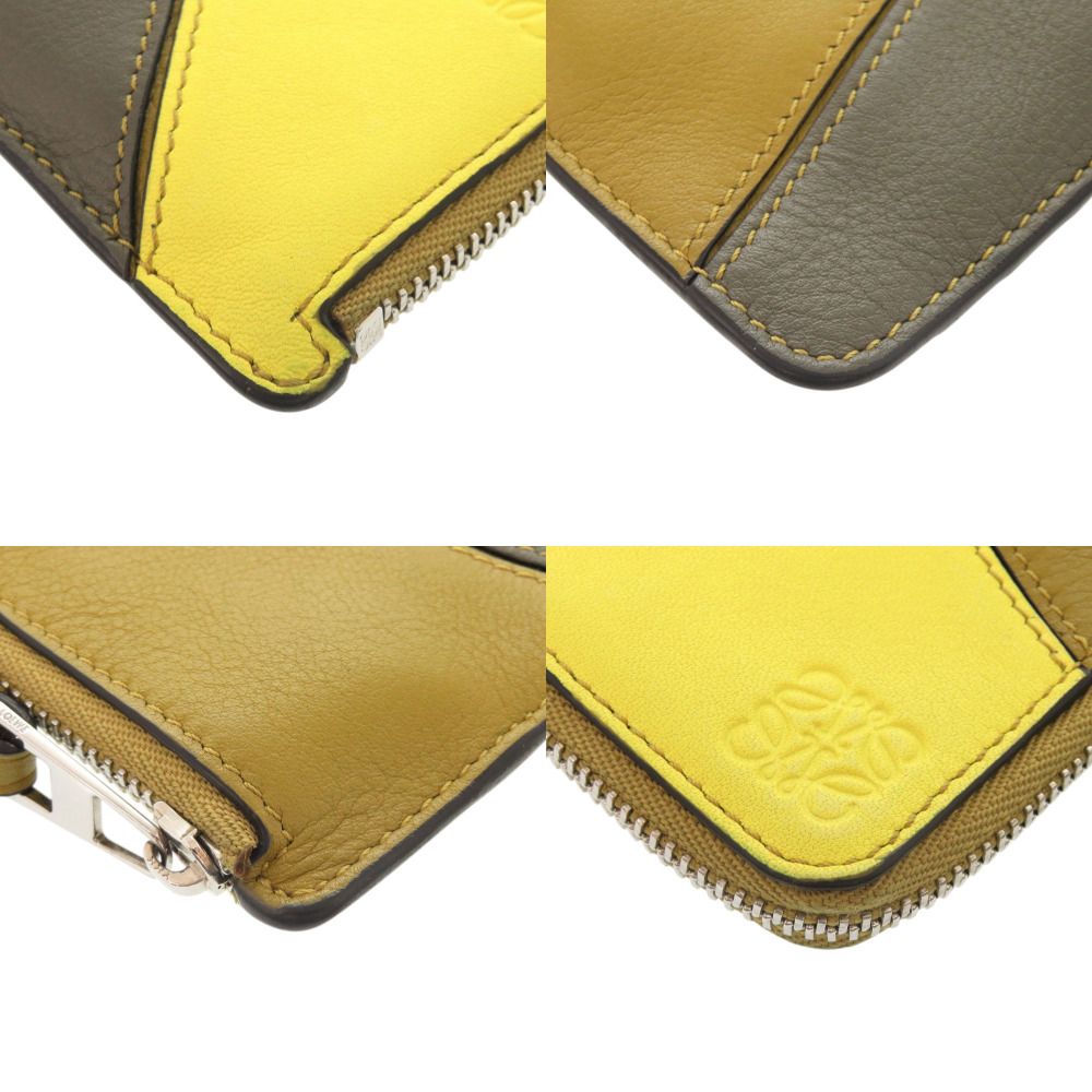 Loewe Puzzle Coin Card Holder Leather Multicolor Case — view 4