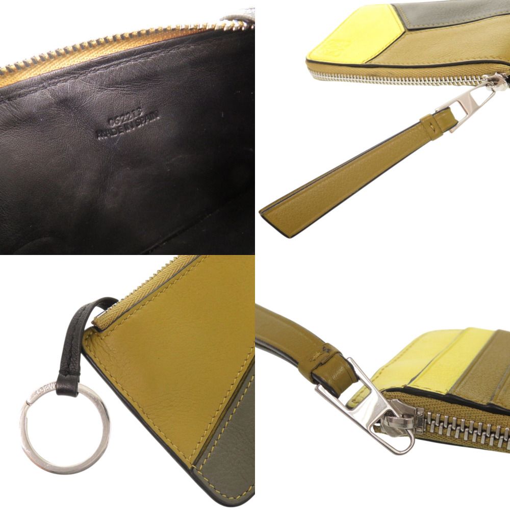 Loewe Puzzle Coin Card Holder Leather Multicolor Case — view 7