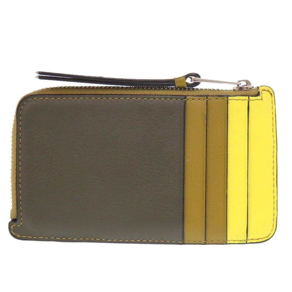 Loewe Puzzle Coin Card Holder Leather Multicolor Case — view 3