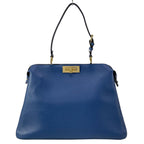 Fendi Handbag Peekaboo Soft Large Blue Leather — view 3