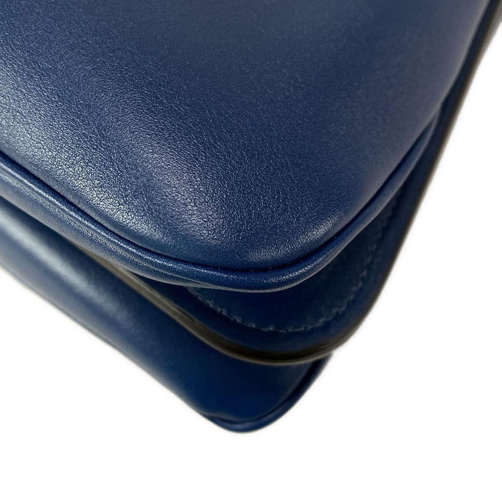 Fendi Handbag Peekaboo Soft Large Blue Leather — view 8