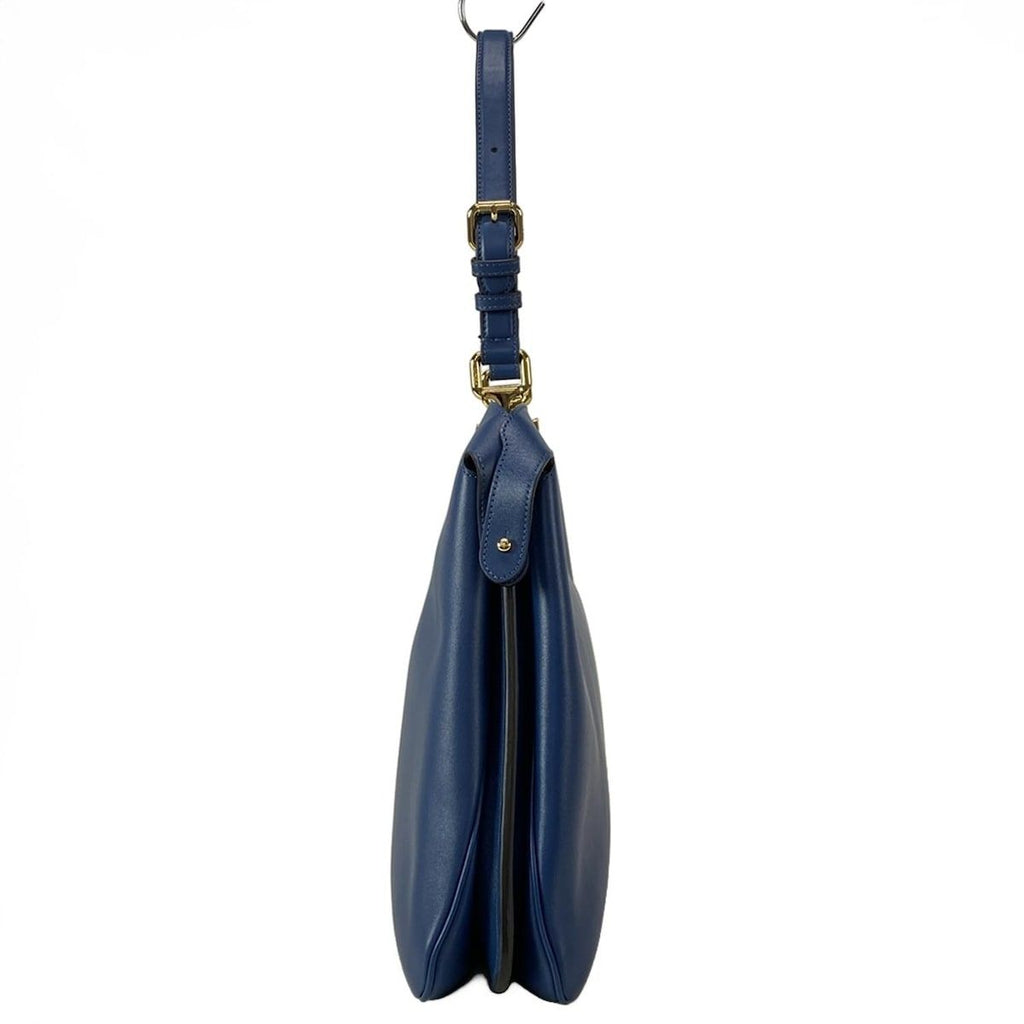 Fendi Handbag Peekaboo Soft Large Blue Leather — view 2