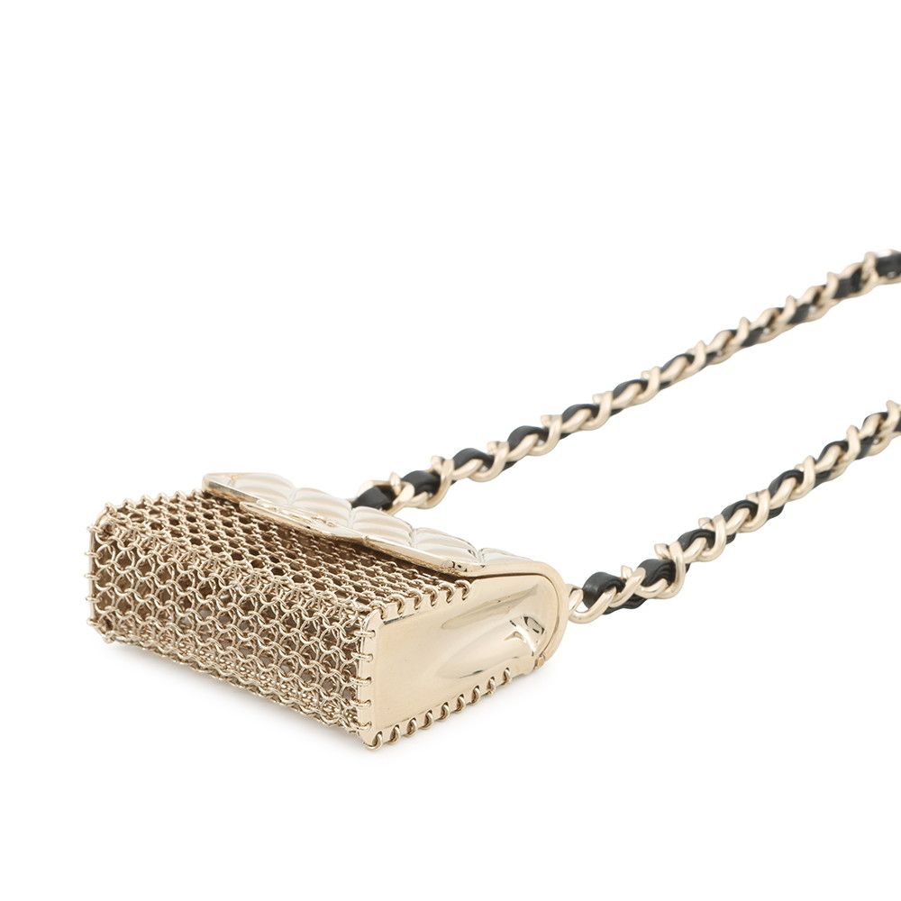 Chanel Necklace Quilted Bag — view 2