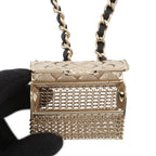 Chanel Necklace Quilted Bag — view 5