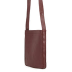 Hermes Shoulder Bag Tu de Bordeaux Silver Leather — view 2