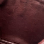Hermes Shoulder Bag Tu de Bordeaux Silver Leather — view 8
