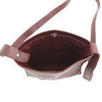 Hermes Shoulder Bag Tu de Bordeaux Silver Leather — view 5