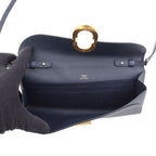 Hermes Wallet Chaine D'ancre to Go Blue Indigo Gold Epsom — view 6