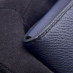 Hermes Wallet Chaine D'ancre to Go Blue Indigo Gold Epsom — view 7
