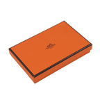 Hermes Card Case Calvi Brick Ever Color Business Holder — view 8