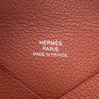 Hermes Card Case Calvi Brick Ever Color Business Holder — view 7