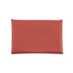 Hermes Card Case Calvi Brick Ever Color Business Holder — view 3