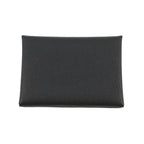 Hermes Coin Case Calvi Duo Black Silver Epsom Wallet — view 3