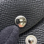 Hermes Coin Case Calvi Duo Black Silver Epsom Wallet — view 8