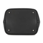 Hermes Handbag Picotin Lock MM Black Silver Taurillon Clemence — view 3