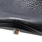 Hermes Handbag Picotin Lock MM Black Silver Taurillon Clemence — view 7