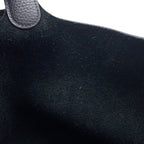 Hermes Handbag Picotin Lock MM Black Silver Taurillon Clemence — view 9