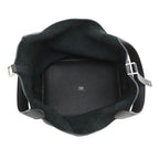 Hermes Handbag Picotin Lock MM Black Silver Taurillon Clemence — view 5