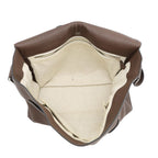 Hermes Shoulder Bag Sac Alfred Taupe Silver Taurillon Clemence — view 5