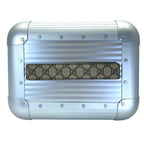 Gucci Beauty Case Cosmetic Box Handbag GG Supreme Canvas Aluminum Silver — view 3