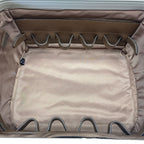Gucci Beauty Case Cosmetic Box Handbag GG Supreme Canvas Aluminum Silver — view 9