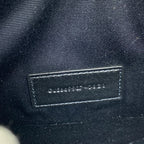 Saint Laurent Paris Chain Pochette Pouch Clutch Leather Gold Black Sophisticatio — view 4