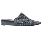Hermes Mesh Sandals Mule Shoes Black Leather Sophistication Lightweight — view 5