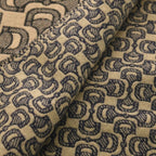 Gucci Horsebit Pattern Fringe Scarf Beige — view 5
