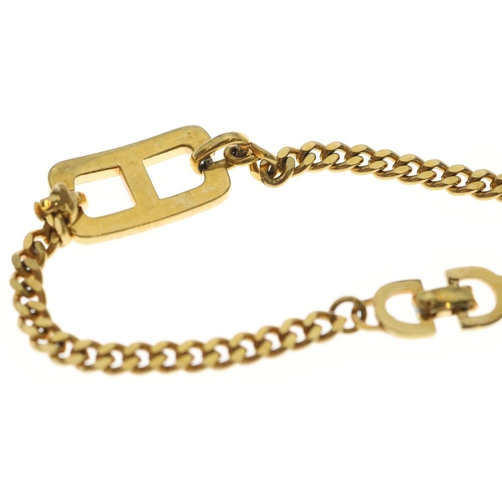 Dior CD Logo Chain Bracelet Gold — view 5