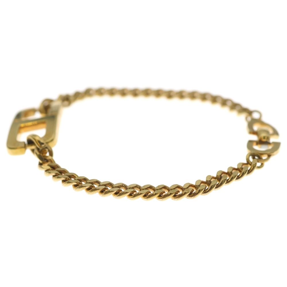 Dior CD Logo Chain Bracelet Gold — view 4