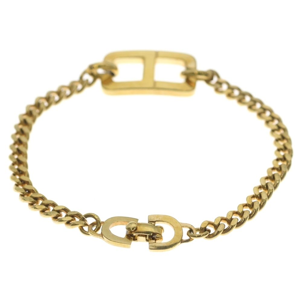 Dior CD Logo Chain Bracelet Gold — view 2