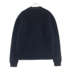 Prada Black Wool Crew Neck Sweater with Pendant Knit — view 2