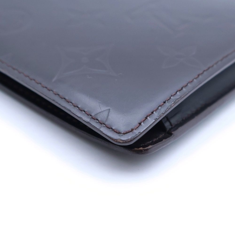 Louis Vuitton Glace Porte Feuille Double Cafe Monogram Notebook Cover Brown — view 4