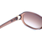 Gucci Temple Logo Gradient Sunglasses Eyewear — view 4