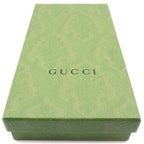 Gucci Petit Marmont Zip Around Wallet Card Case White Leather Silver — view 6