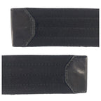 Prada Black Silver Nylon Belt Rolla Buckle — view 8
