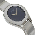 Gucci Stainless Steel Black Quartz Analog Display Dial Watch — view 3
