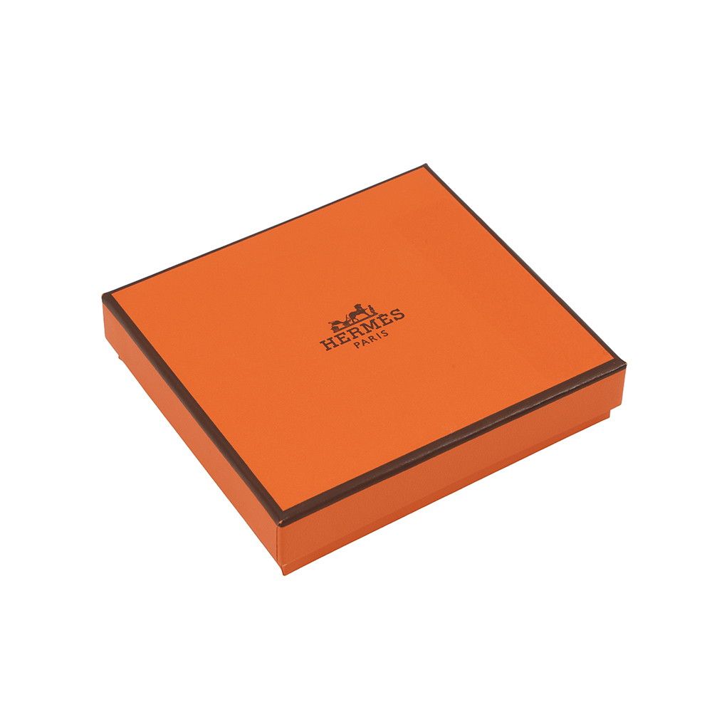 Hermes Coin Case Bastia Black Epsom Purse — view 9