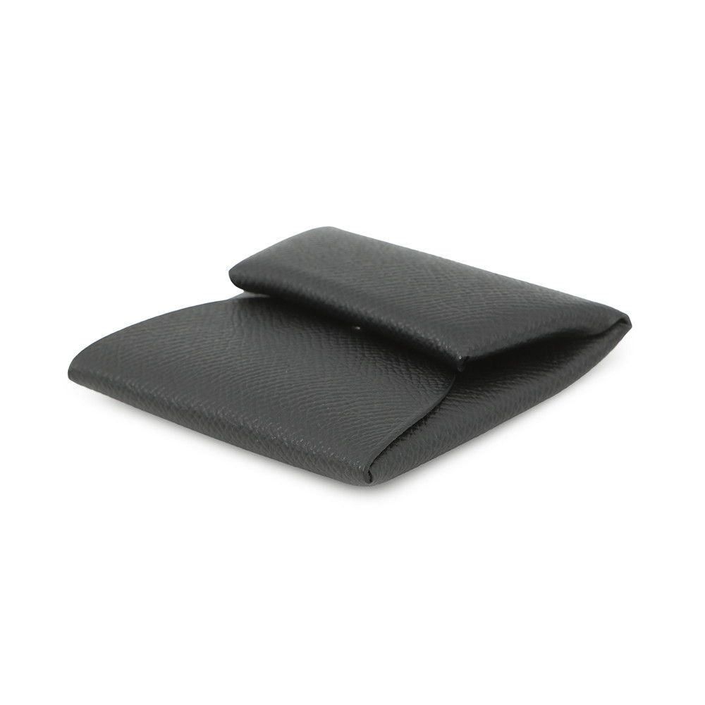 Hermes Coin Case Bastia Black Epsom Purse — view 2