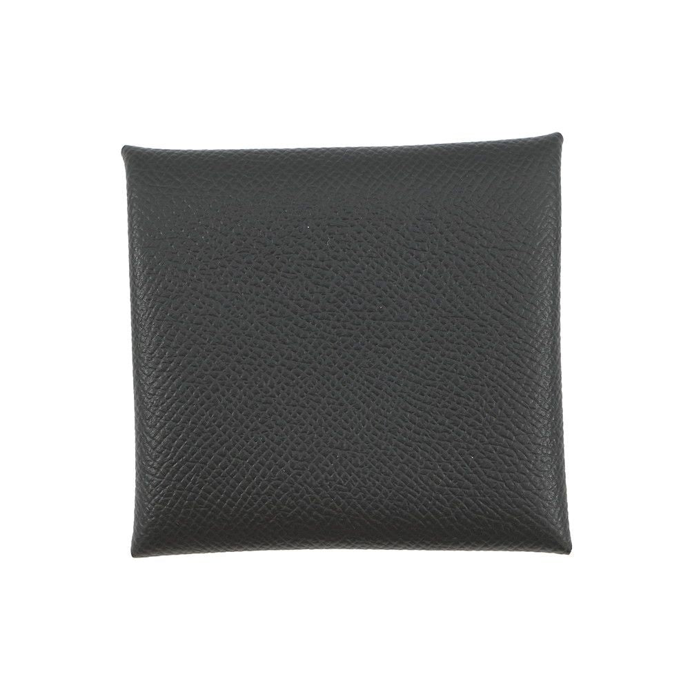 Hermes Coin Case Bastia Black Epsom Purse — view 3