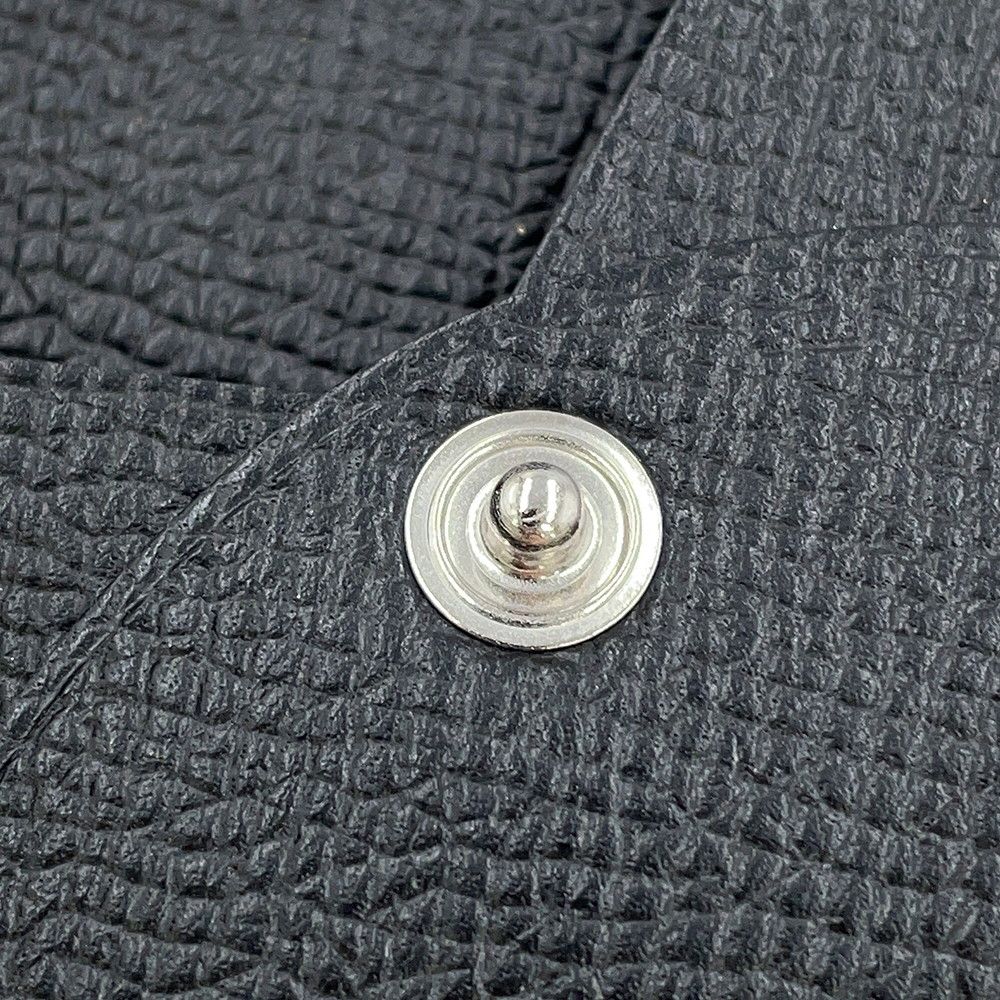 Hermes Coin Case Bastia Black Epsom Purse — view 6