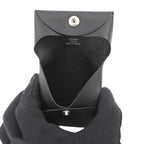 Hermes Coin Case Bastia Black Epsom Purse — view 5