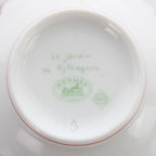 Hermes Pythagoras Cup & So Sa 5 Set White MW with Floral — view 6