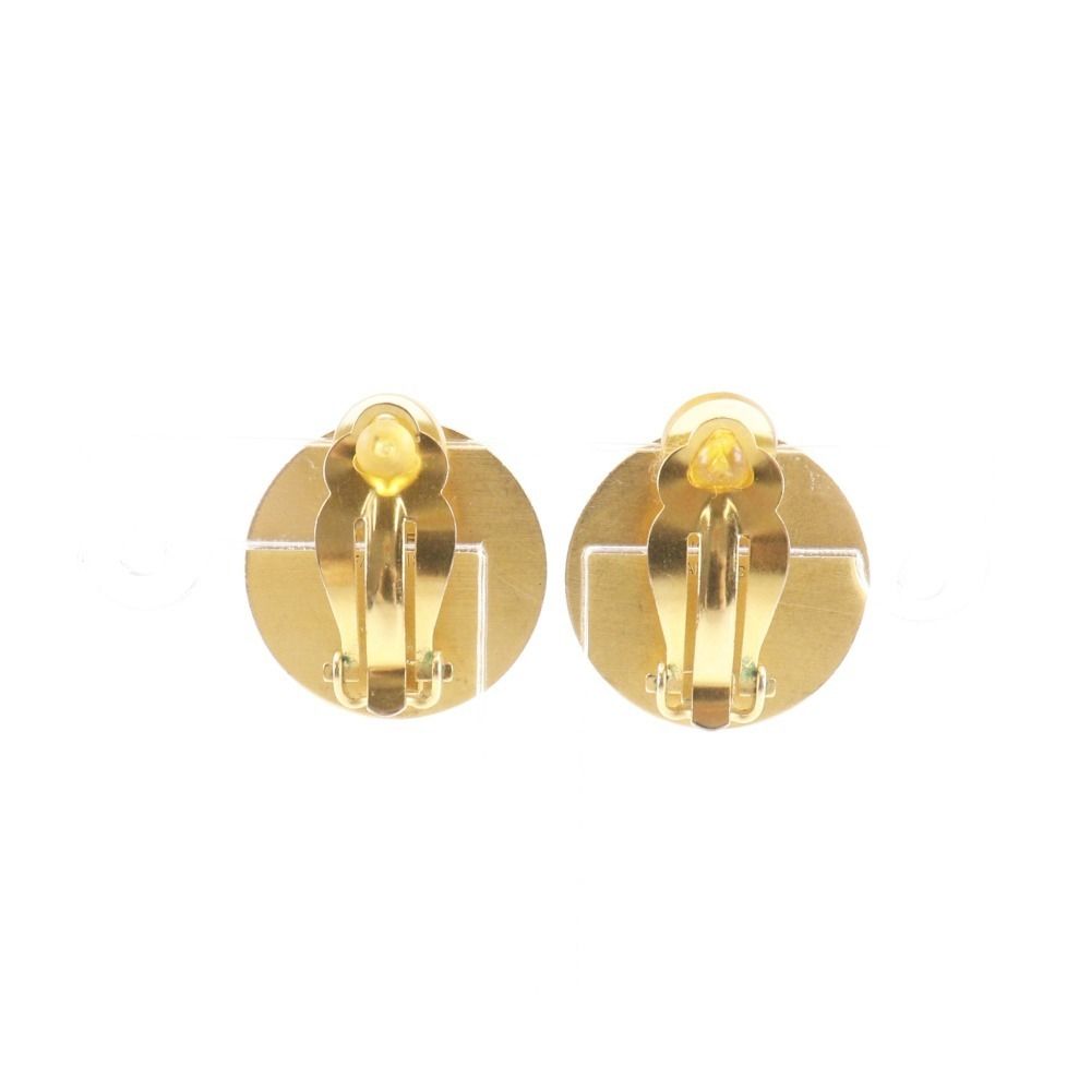 Hermes Series Gold Plated Shell Earrings — view 3