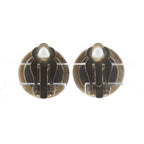 Chanel Clover Plastic Gold Plated 01c Earrings — view 3