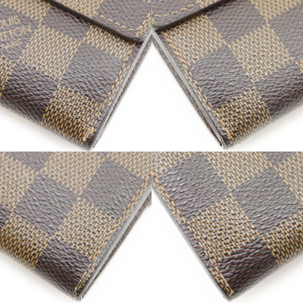 Louis Vuitton Portefeuille Sarah Damier Canvas Brown Wallet — view 5