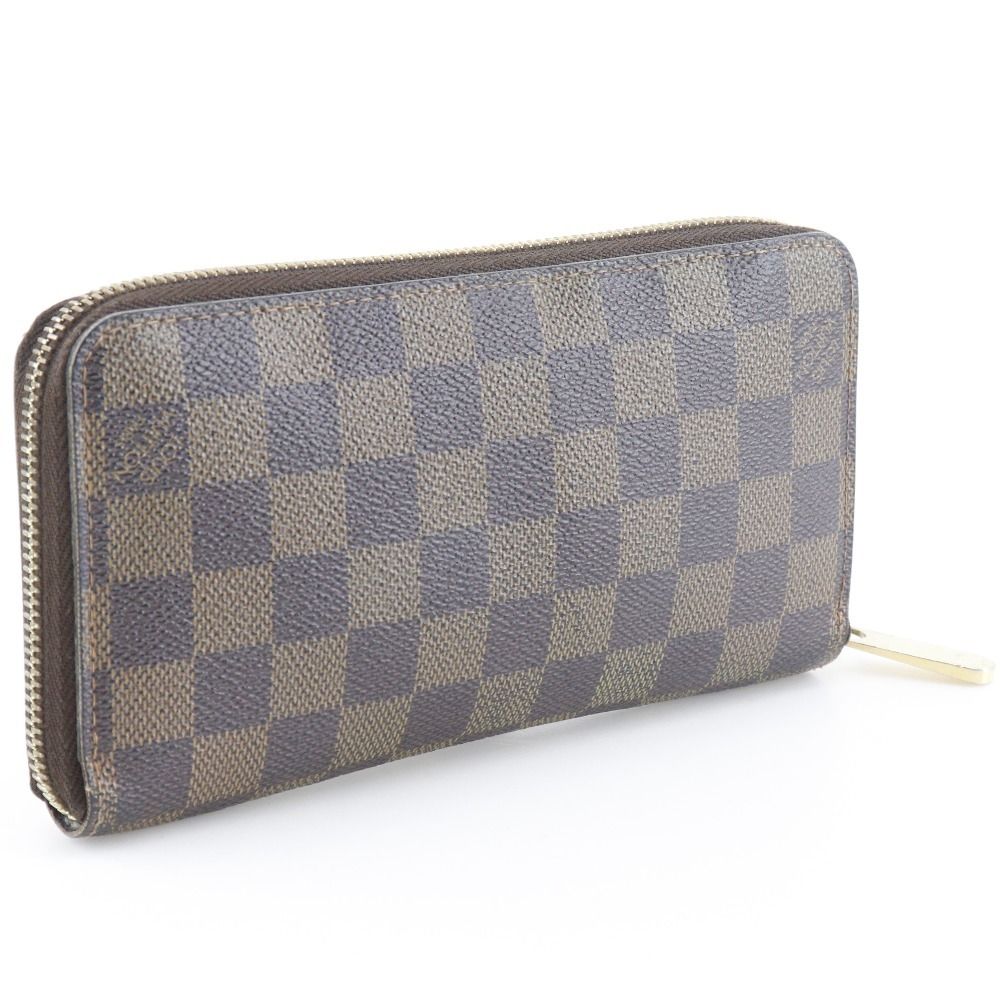Louis Vuitton Zippy Wallet Damier Canvas Brown — view 3