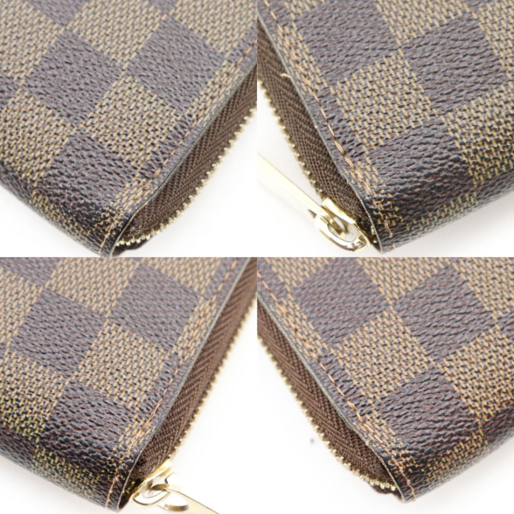 Louis Vuitton Zippy Wallet Damier Canvas Brown — view 5