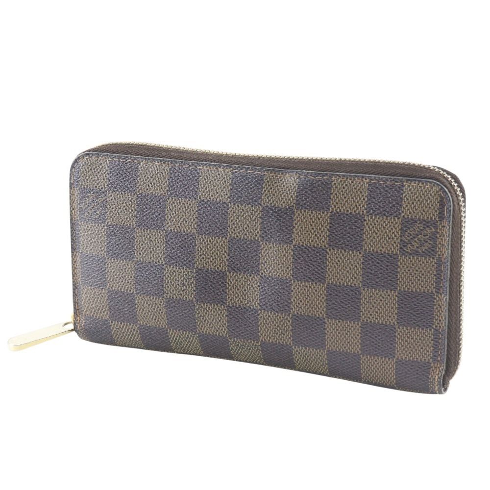 Louis Vuitton Zippy Wallet Damier Canvas Brown — view 2