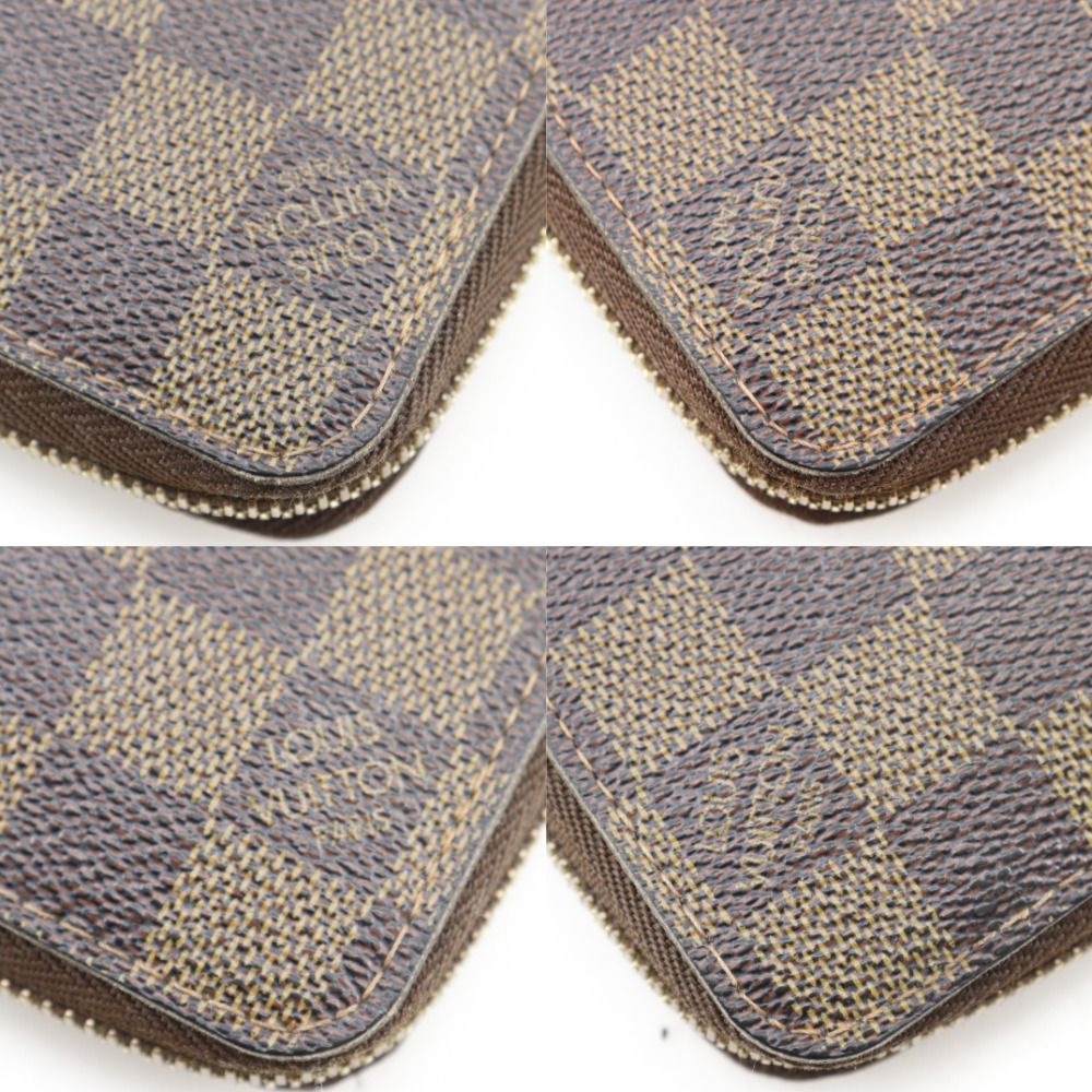 Louis Vuitton Zippy Wallet Damier Canvas Brown — view 4